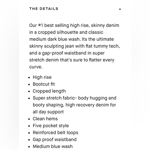 NWT Good American Cropped Mini Boot Jeans 0/25 inseam 27” - Picture 6 of 9